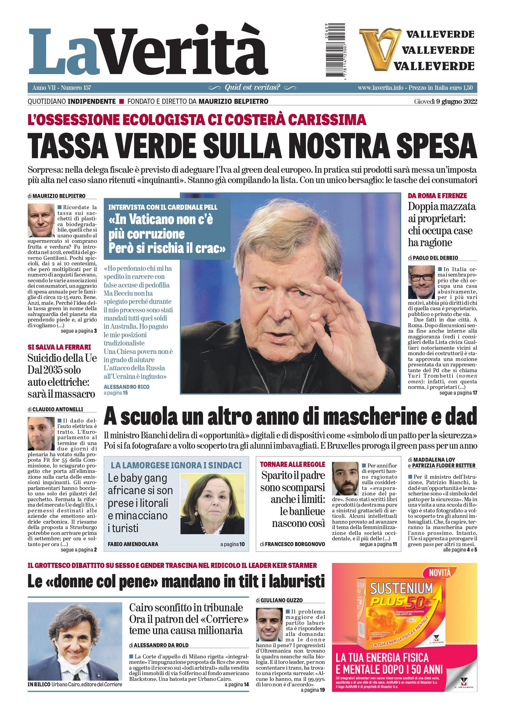 Oggi in edicola