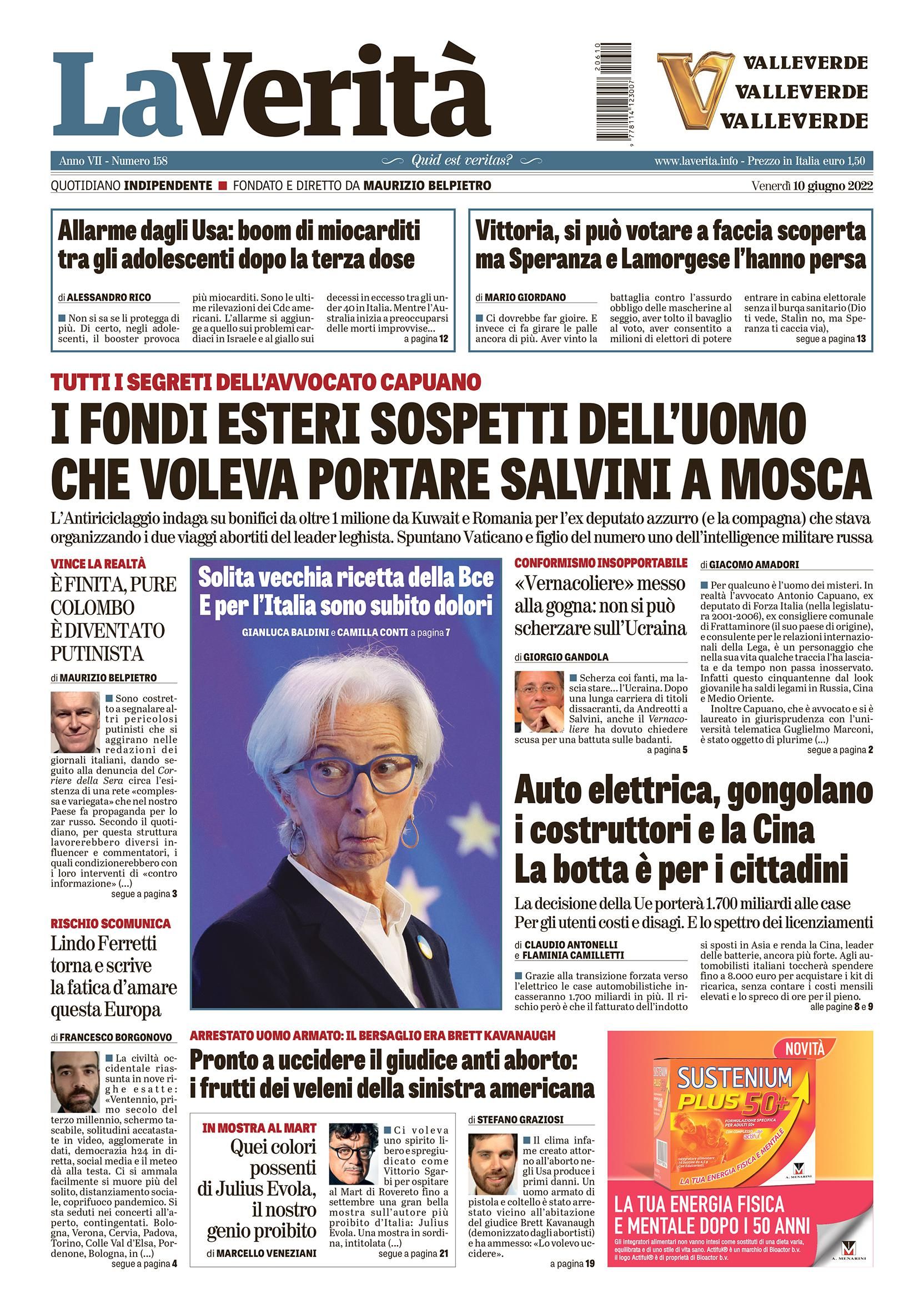 Oggi in edicola