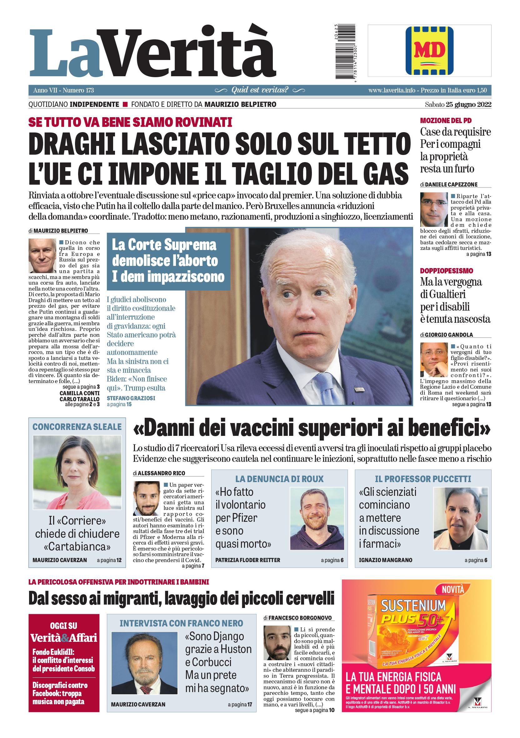 Oggi in edicola