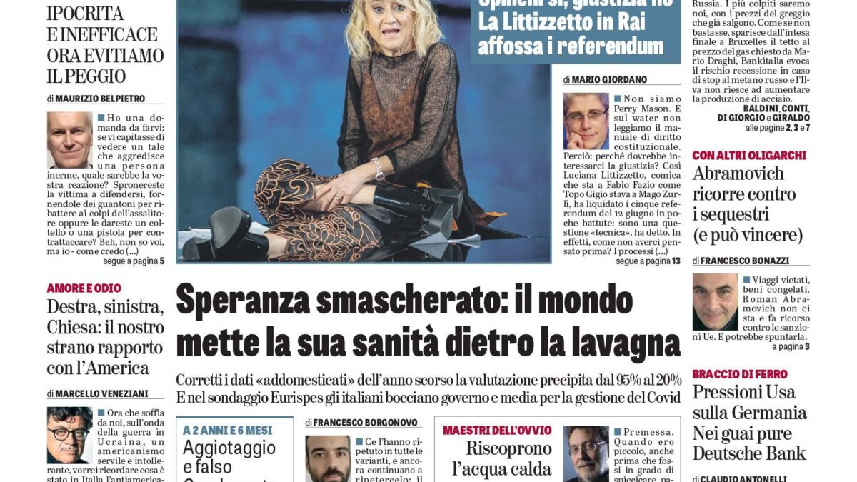 Oggi in edicola