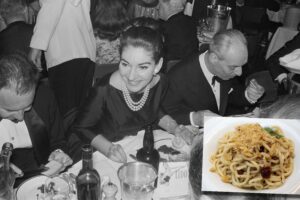 Quando la Callas cambiò la ricetta dei bigoli