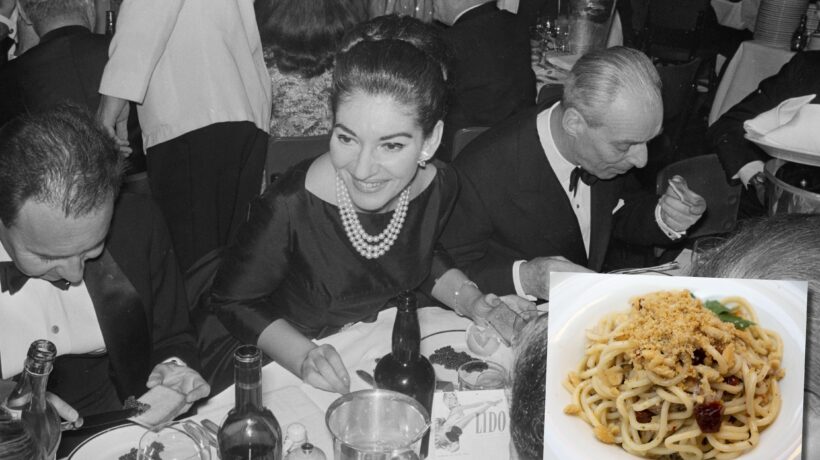 Quando la Callas cambiò la ricetta dei bigoli