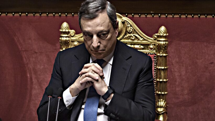 Draghi lasciato solo sul tetto. L’Ue ci impone il taglio del gas