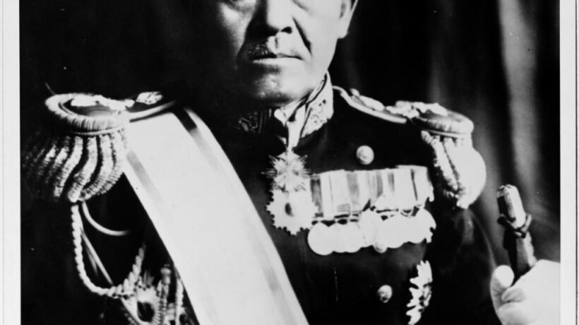 Il comandante la flotta giapponese nelle Midway, vice ammiraglio Chuichi Nagumo (Us Navy Archives)