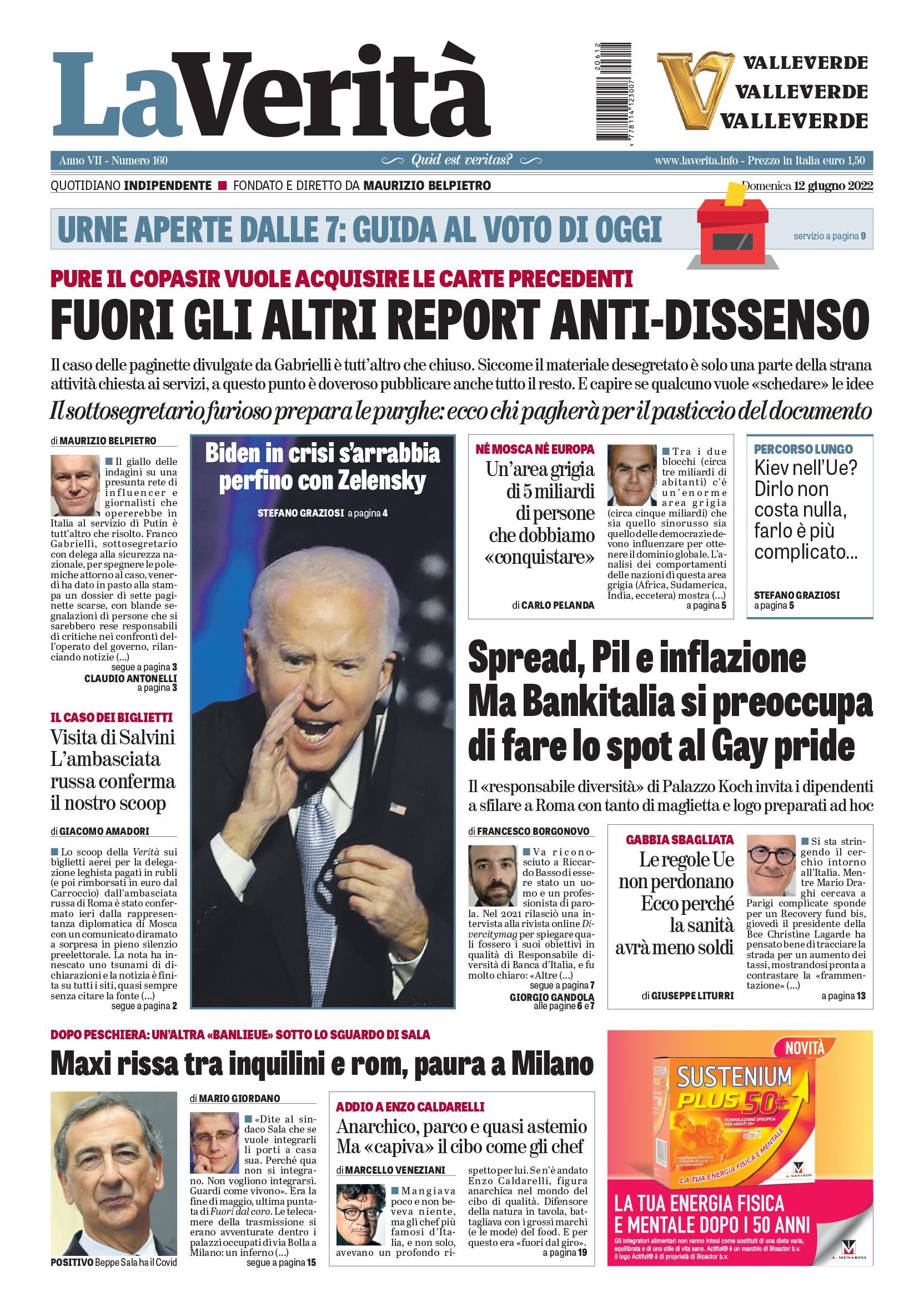 Oggi in edicola