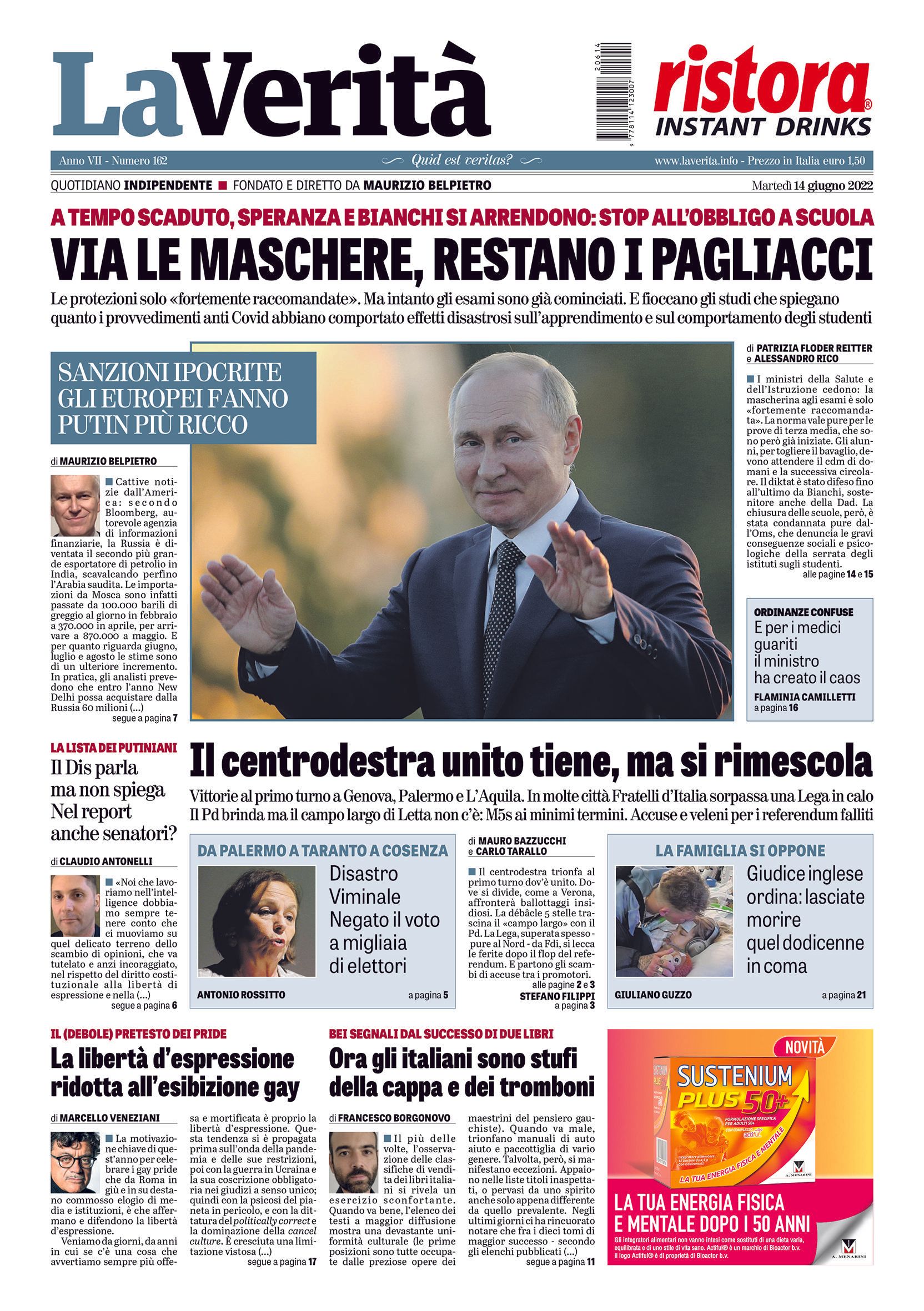 Oggi in edicola