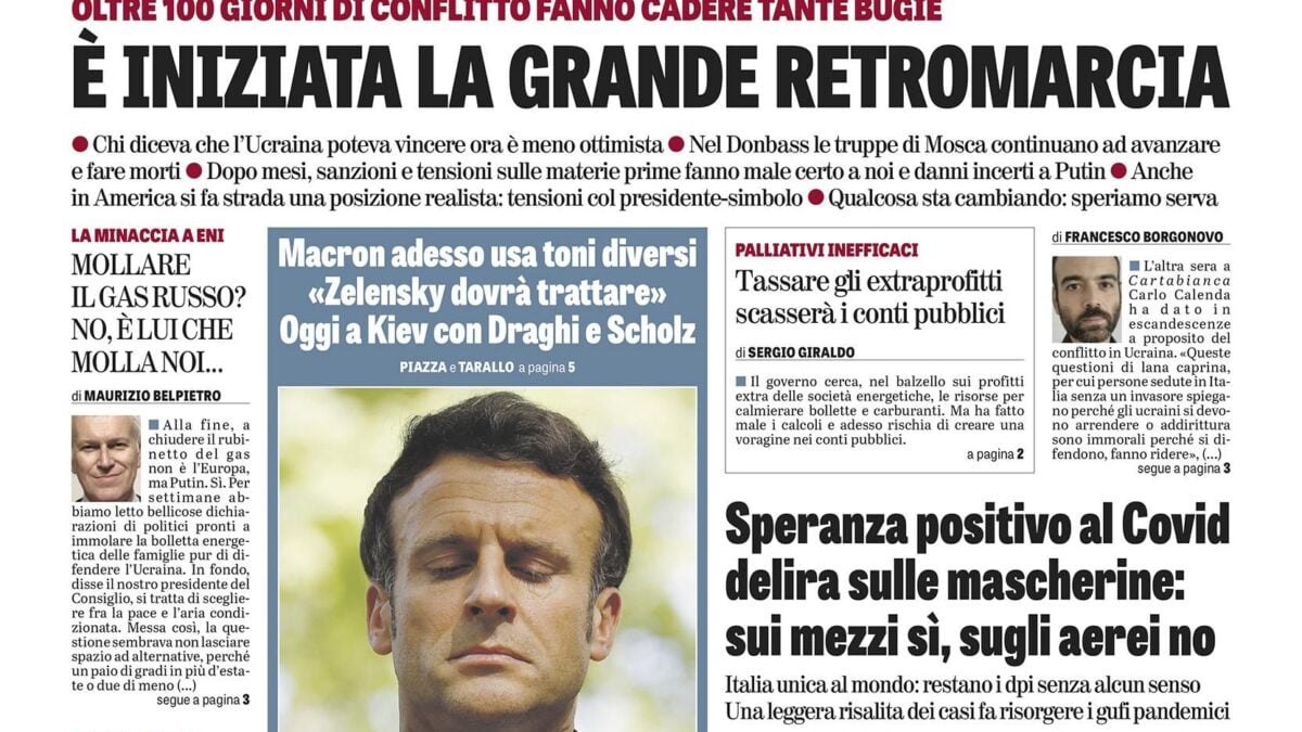 Oggi in edicola