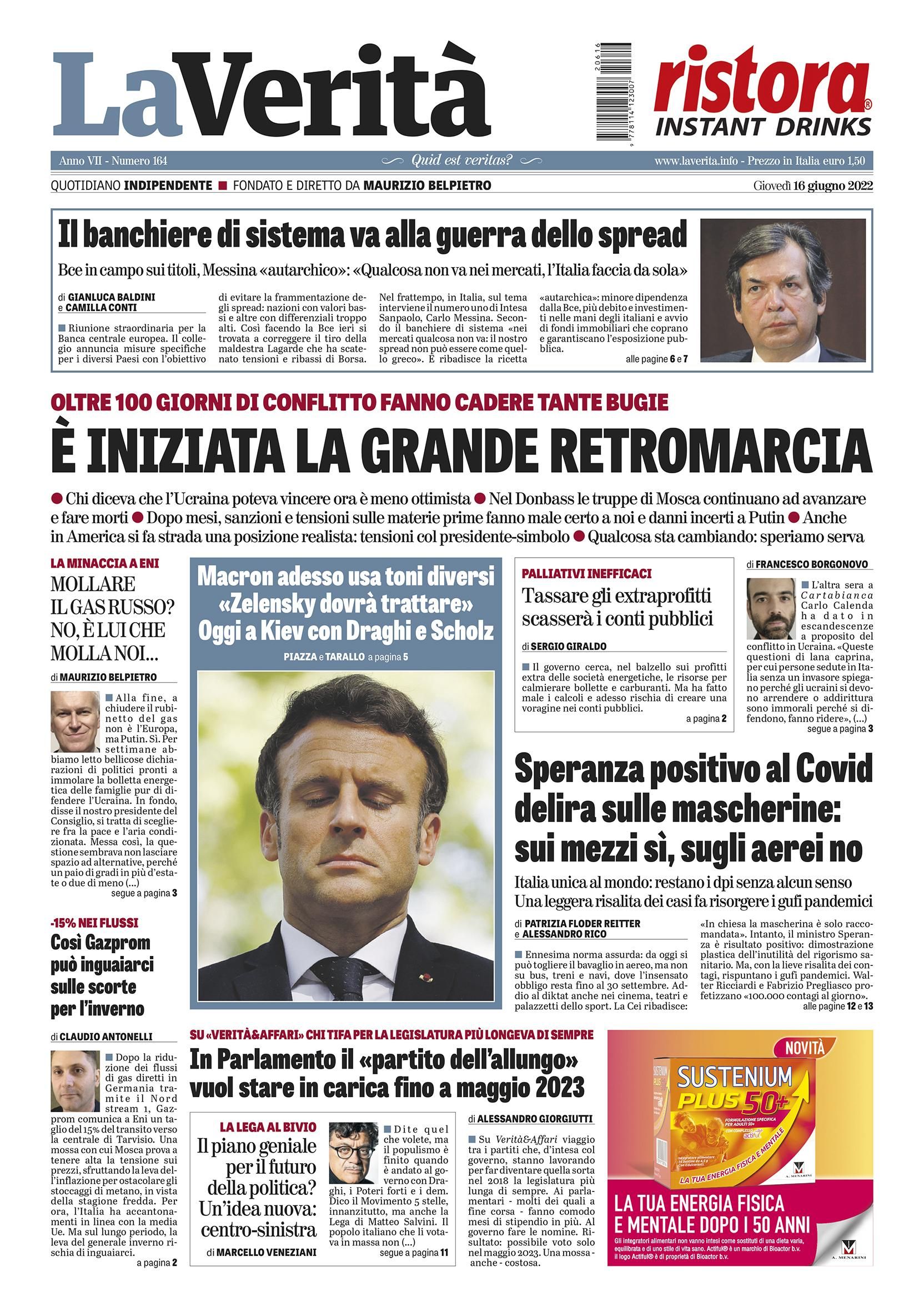 Oggi in edicola