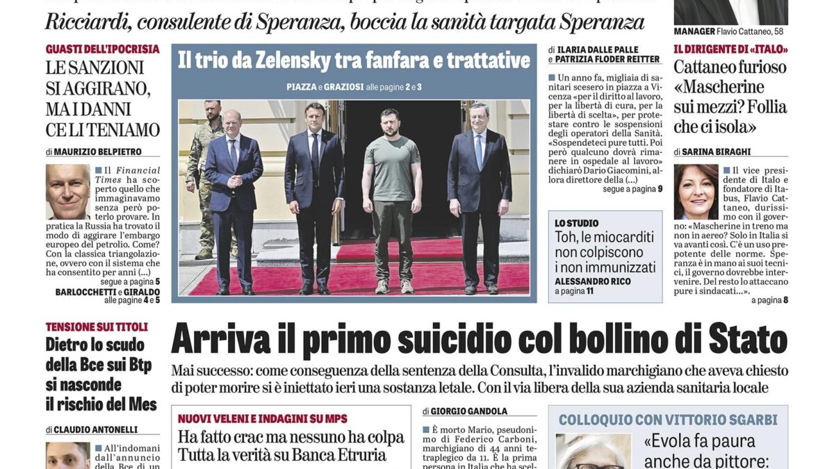 Oggi in edicola
