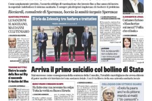 Oggi in edicola