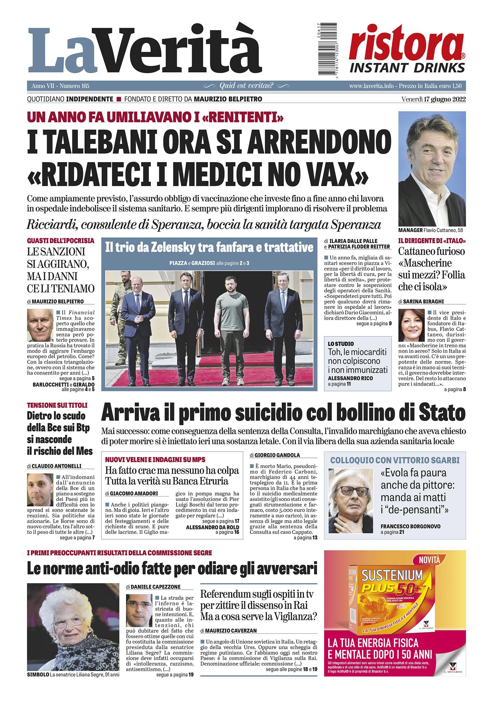 Oggi in edicola