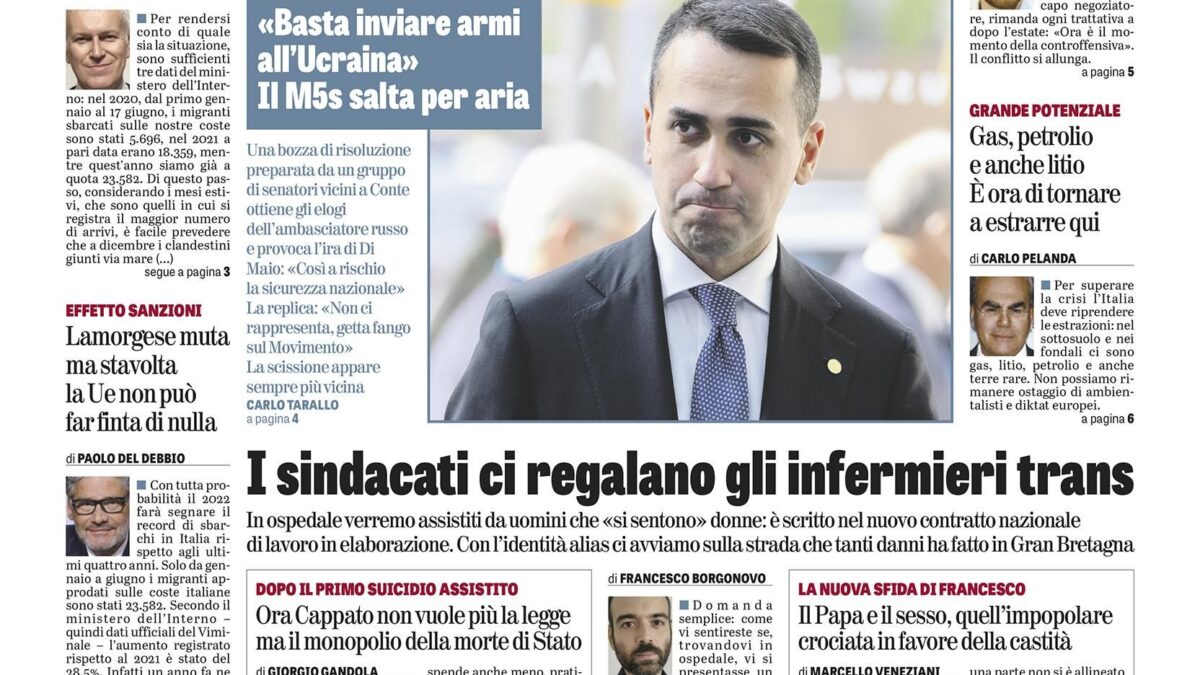 Oggi in edicola
