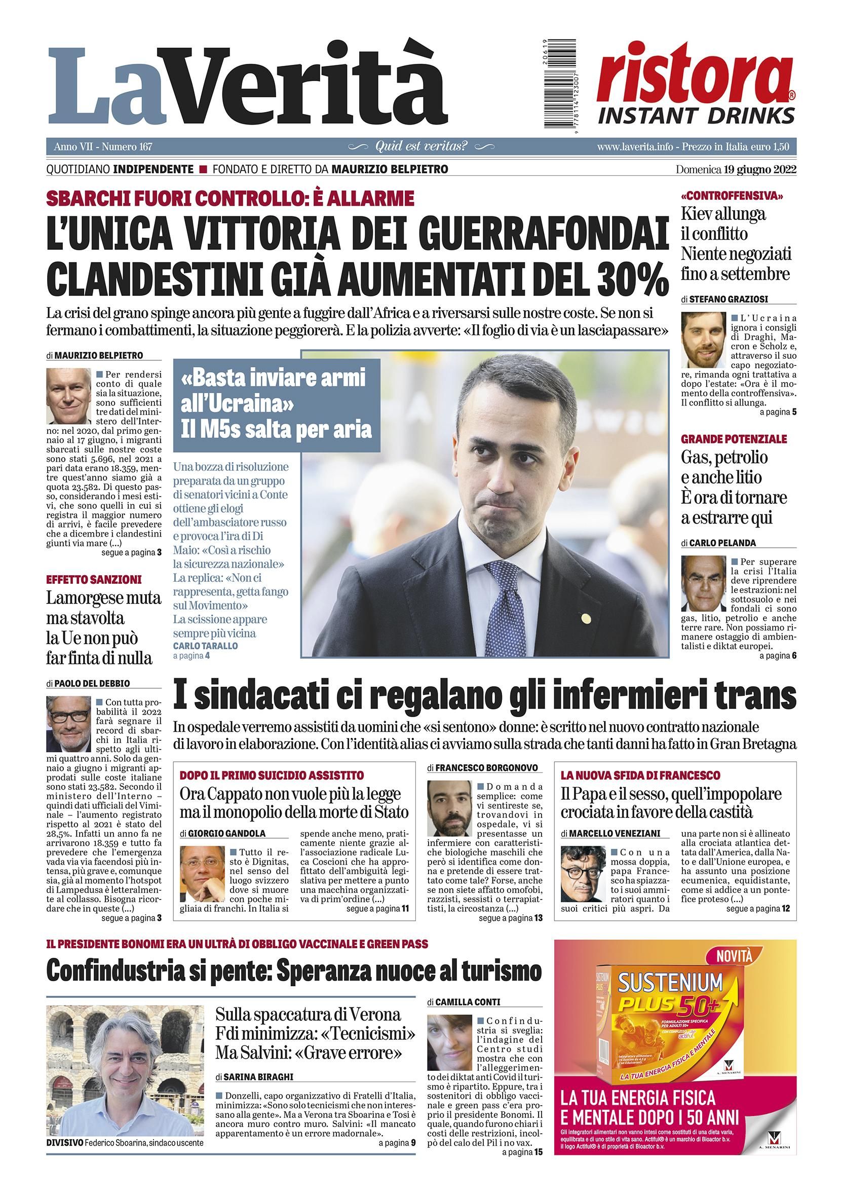 Oggi in edicola