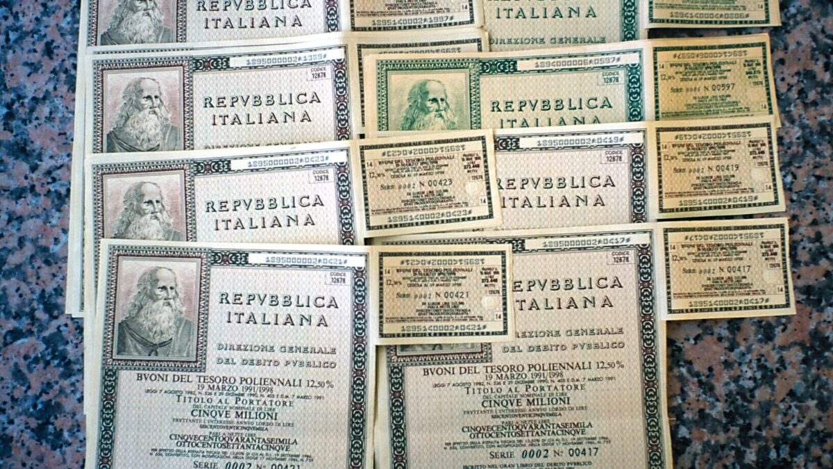 Il ritorno dei Buoni del tesoro