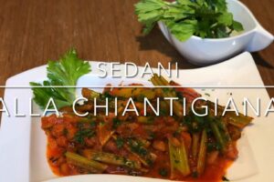 Cuciniamo insieme: sedani in umido alla chiantigiana