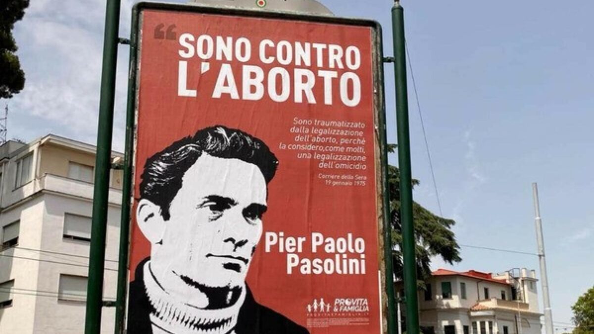 Pasolini sull’aborto rompe le scatole. E i suoi «sacerdoti» lo censurano