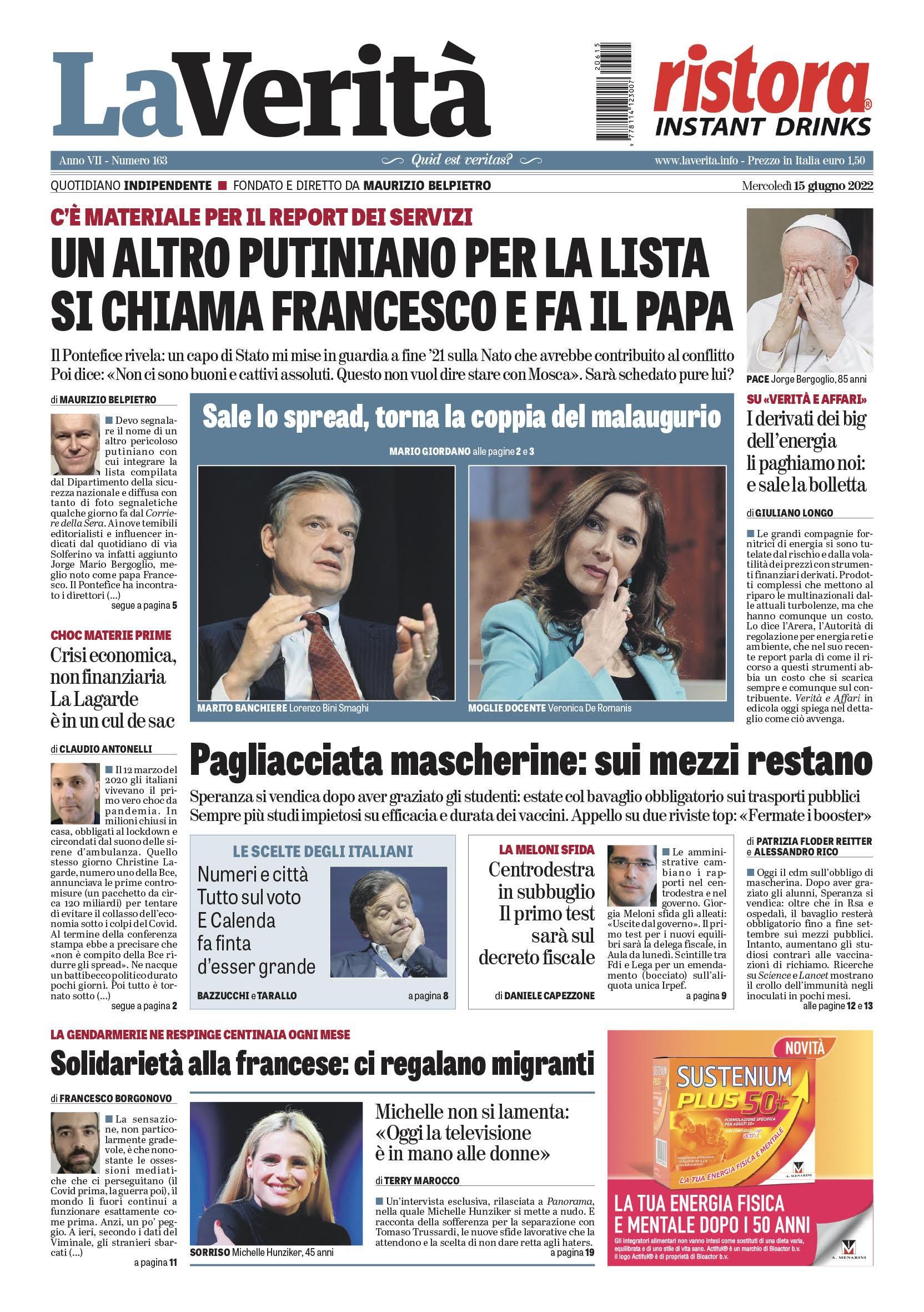 Oggi in edicola