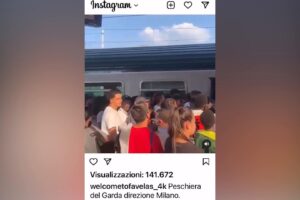 Orda immigrata sul Garda: caos e molestie