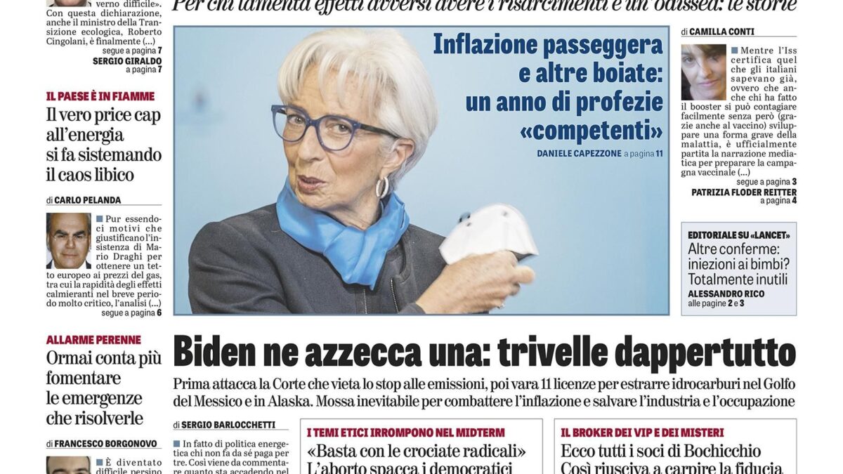 Oggi in edicola