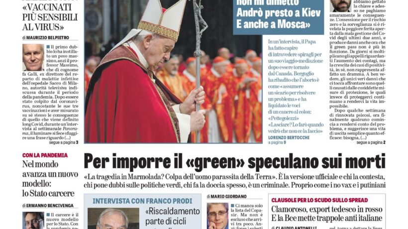 Oggi in edicola