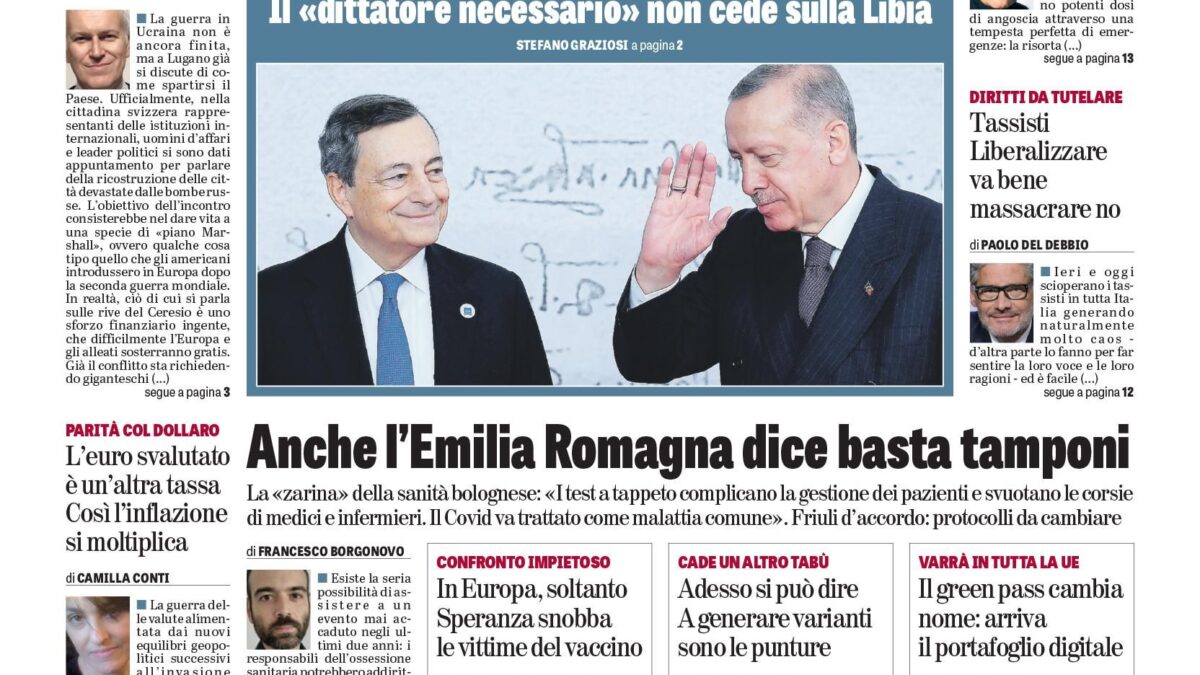 Oggi in edicola