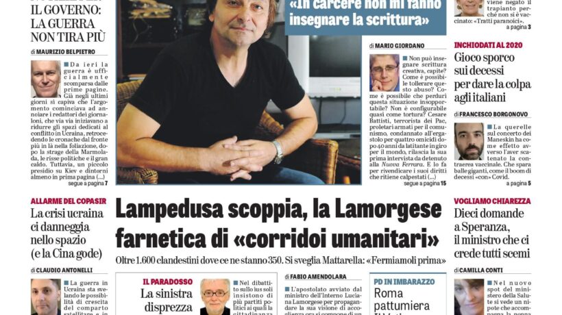Oggi in edicola