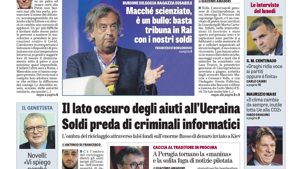Oggi in edicola