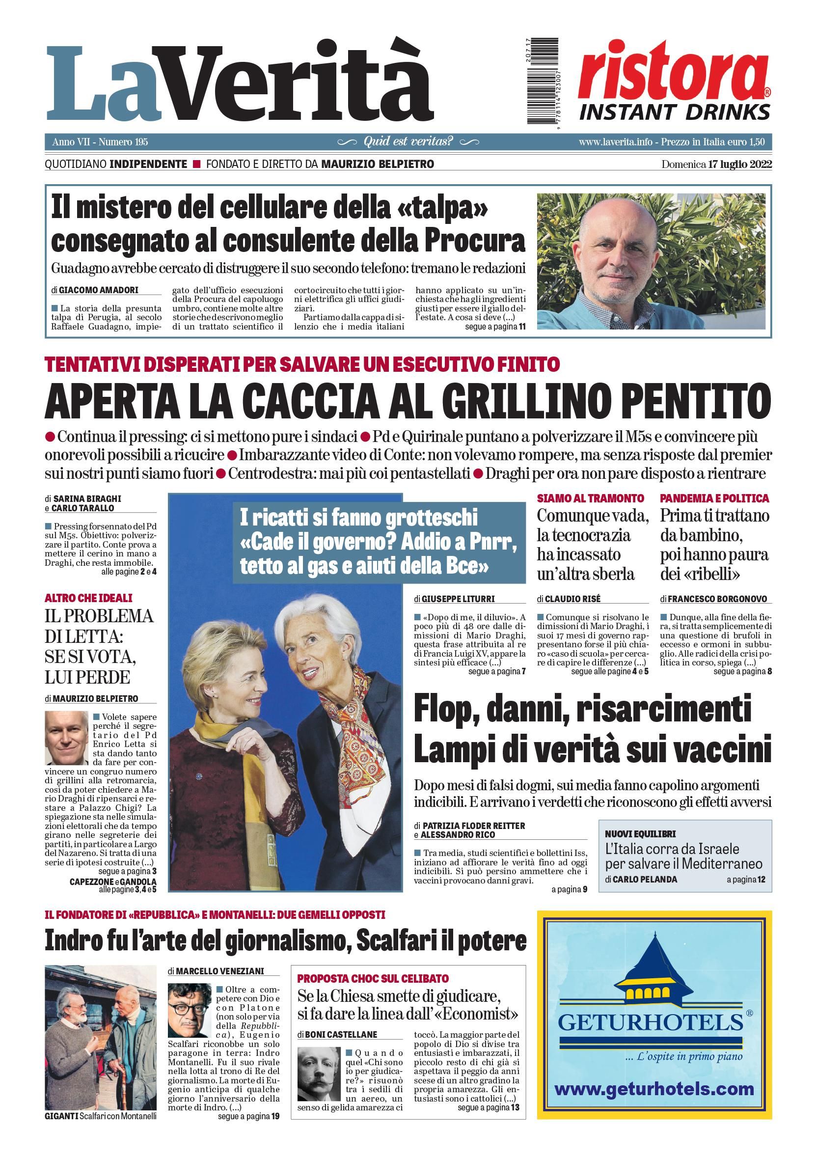 Oggi in edicola