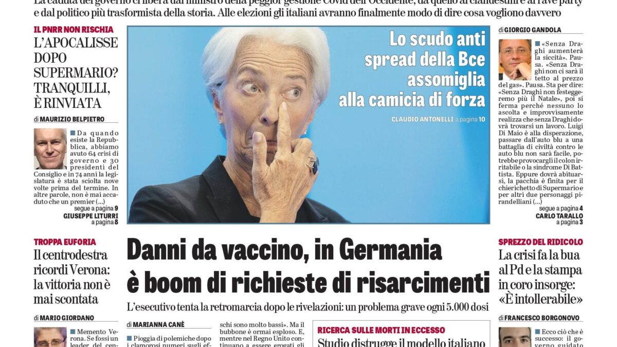 Oggi in edicola