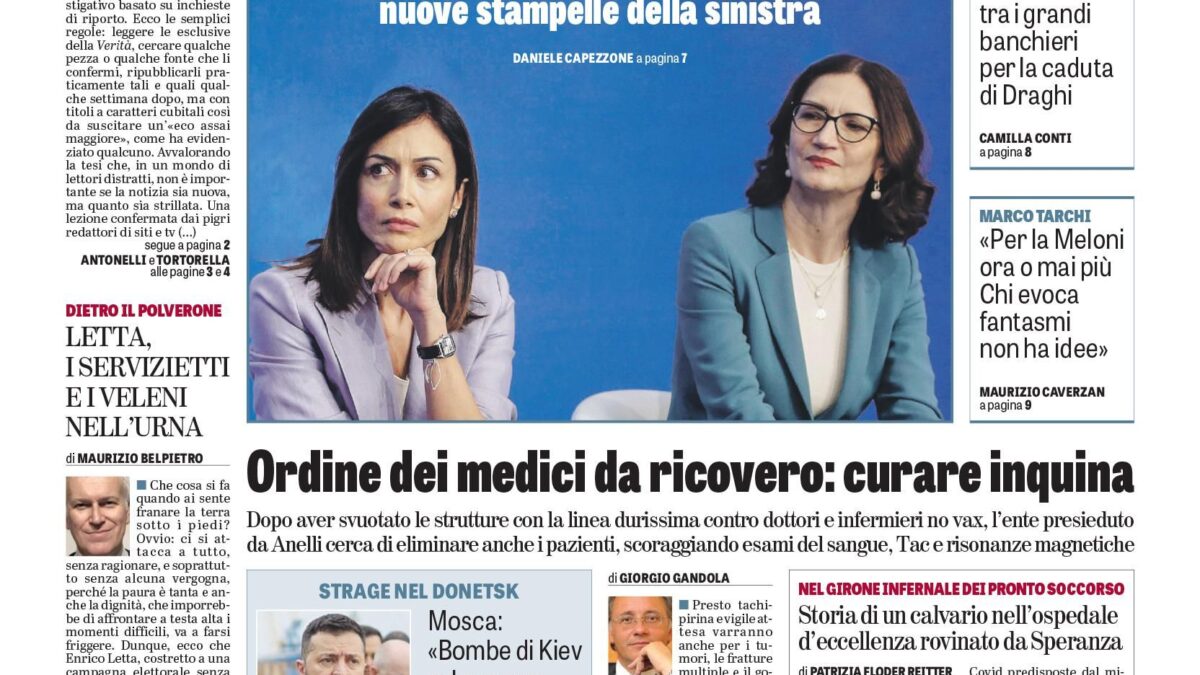 Oggi in edicola