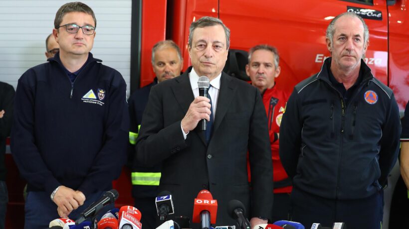 Anche Draghi rimesta nella banalità: «Dipende dalla situazione climatica»