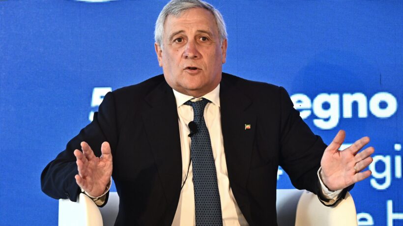 Antonio Tajani: «La sinistra vuole picconare il governo»