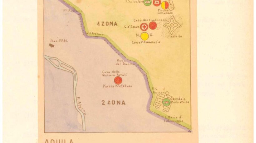Copertina del libretto Croce Rossa per L'Aquila (courtesy Croce Rossa Italiana)