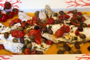 Cuciniamo insieme: filetti di nasello alla mediterranea