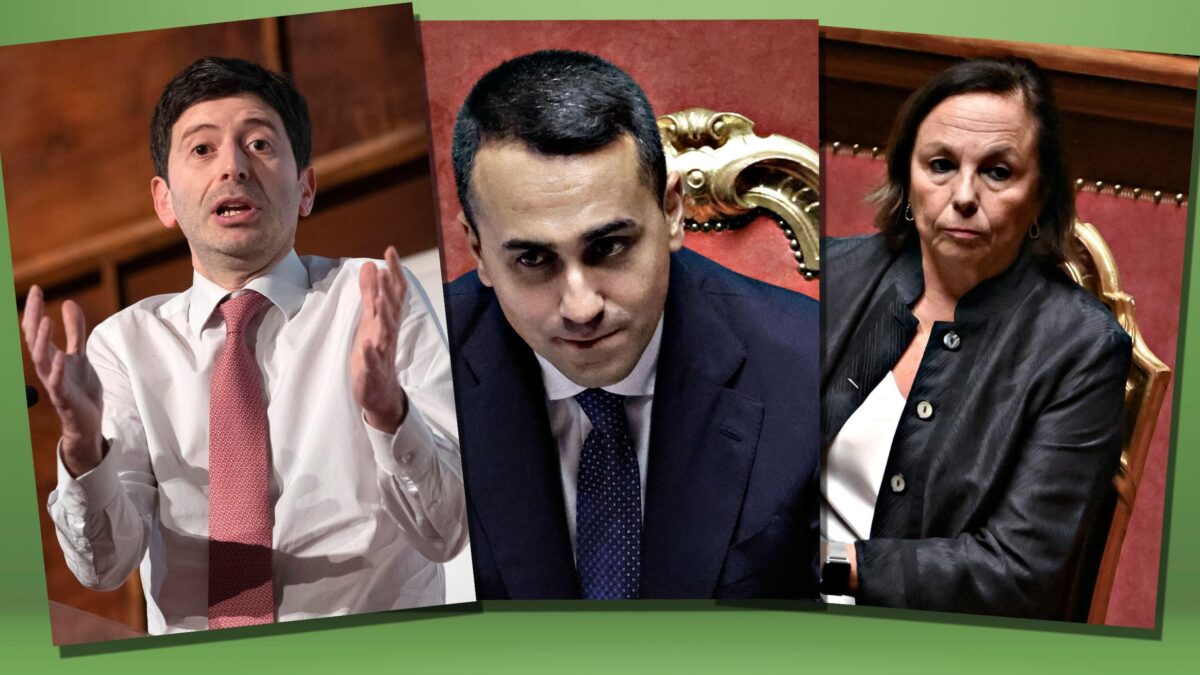 Effetti non avversi: con Draghi via pure Speranza, Lamorgese, Di Maio