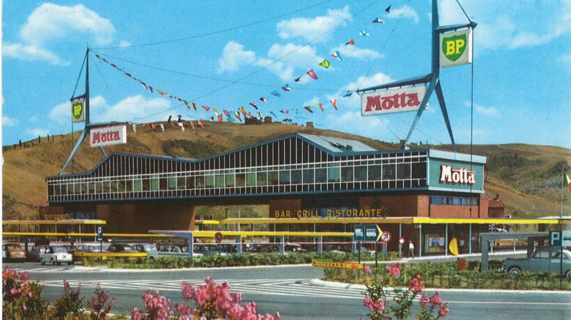 La concorrenza di Autogrill negli anni Sessanta: il Motta grill area servizio Cantagallo