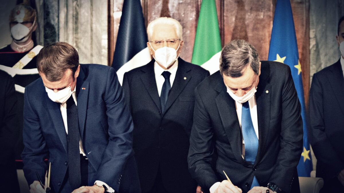 La Francia fa a pezzi il Patto del Quirinale. «Inutile per l’Italia»