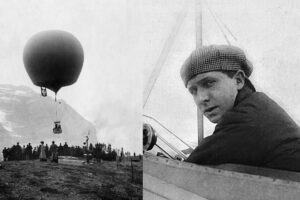 Quando l’«uomo volante» sfidò le Alpi: dall’aerostato all’elicottero