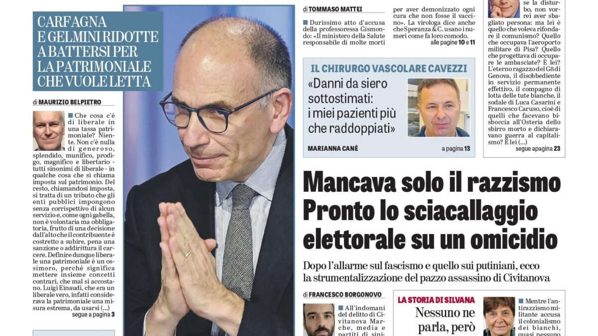 Oggi in edicola