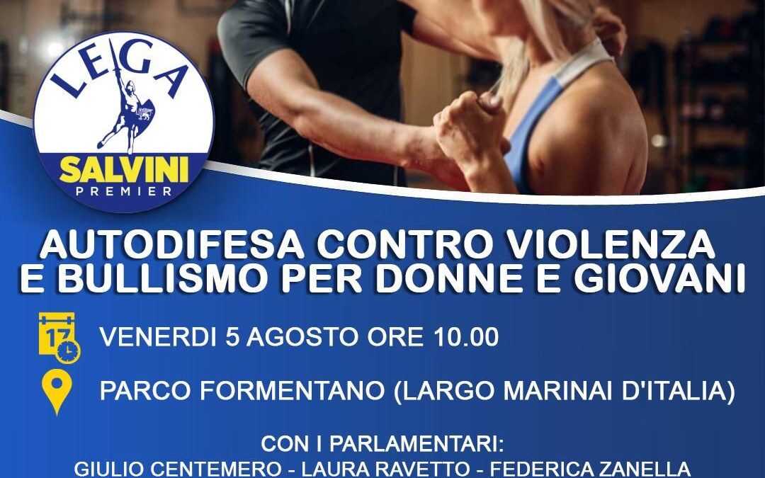 La Lega lancia i corsi di autodifesa per donne giovani contro violenza e bullismo