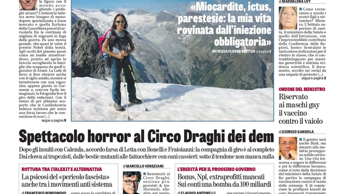 Oggi in edicola