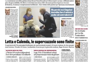 Oggi in edicola