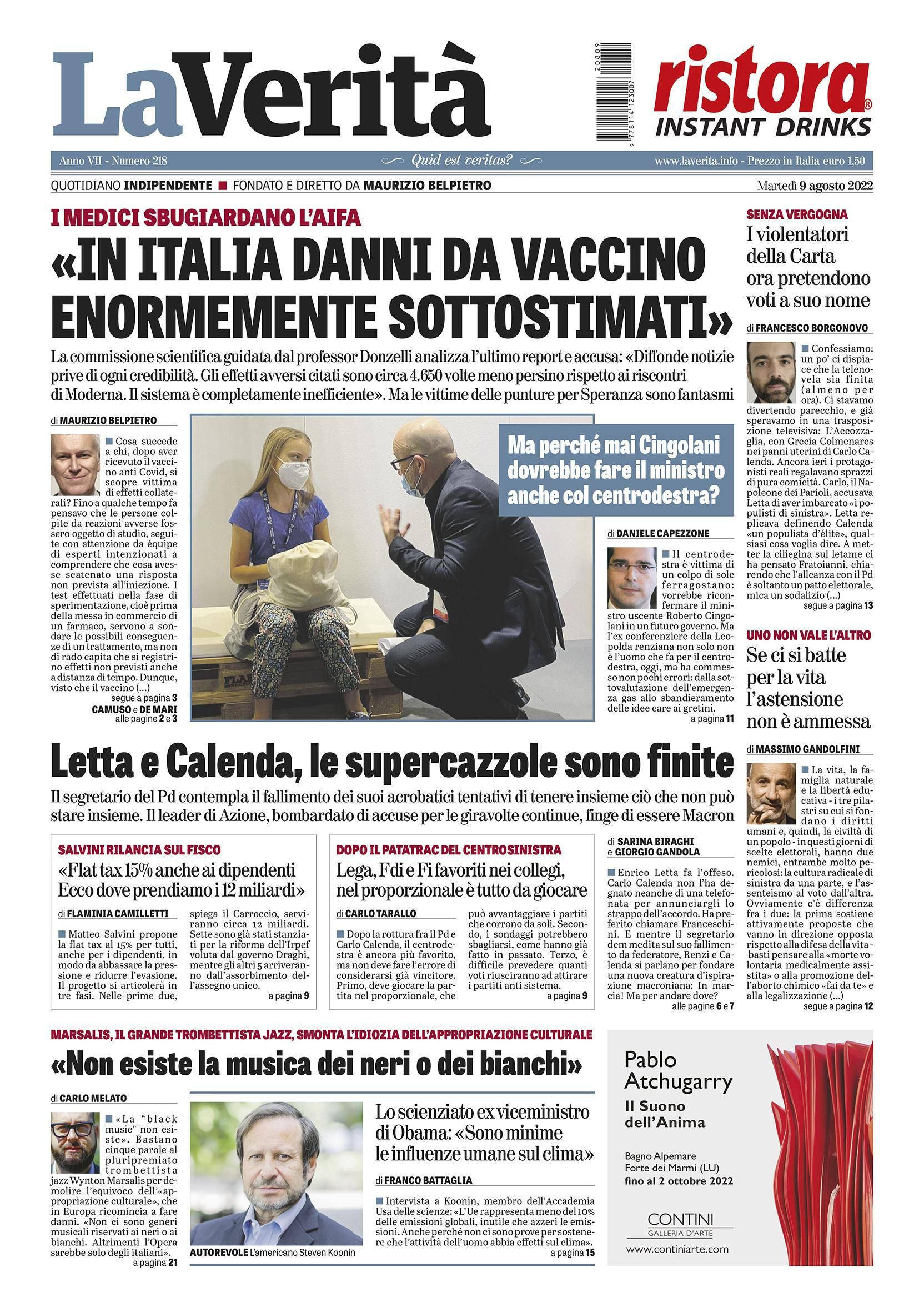 Oggi in edicola