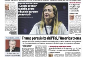 Oggi in edicola