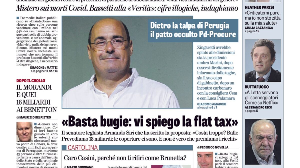 Oggi in edicola