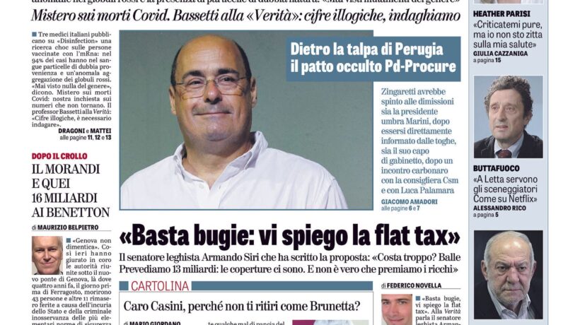 Oggi in edicola