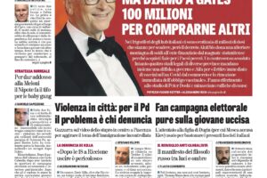 Oggi in edicola