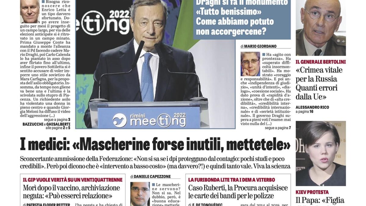 Oggi in edicola