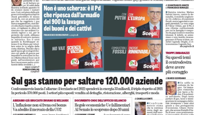 Oggi in edicola