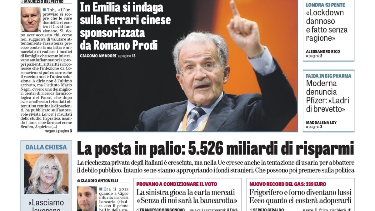 Oggi in edicola